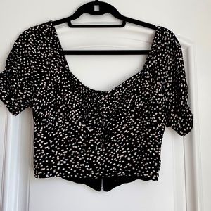 Cropped blouse